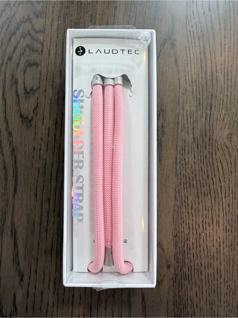 NEW IN BOX Pink Phone Shoulder Strap